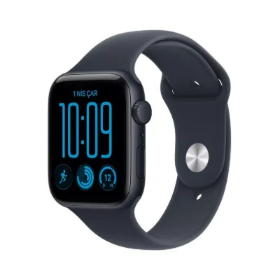 Apple Watch SE 3 GPS 40mm Gece Yarısı Alüminyum Kasa ve Lacivert Spor Kordon - M/L
