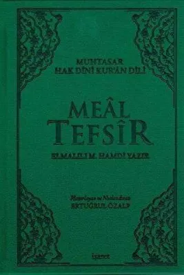 Meal Tefsir - Muhtasar Hak Dini Kur’an Dili Yeşil Renk