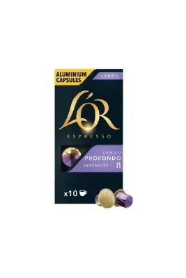L'OR Profondo Kapsül Kahve 10'lu 5,2g - Yoğun Aromalı Espresso