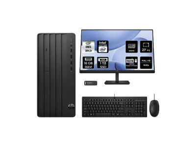 HP Pro Tower 290 G9 B70VKATPN782 PER4 Bellek Intel Core i5-13500 16 GB RAM 1 TB SSD FreeDOS Masaüstü Bilgisayar