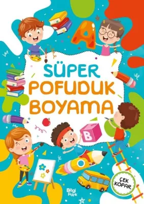 Süper Pofuduk Boyama Kitabı