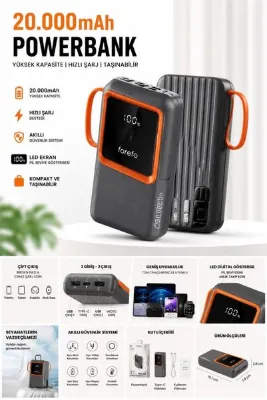 Forefo 20.000 mAH Powerbank