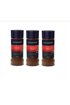 davidas Rich Aroma Çözünebilir Kahve 100 G 3 ADET