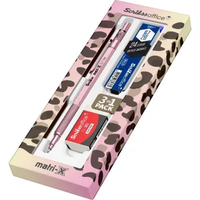 MATRI-X VERSATİL 0.7 MM METALİK AÇIK PEMBE 3'LÜ SET