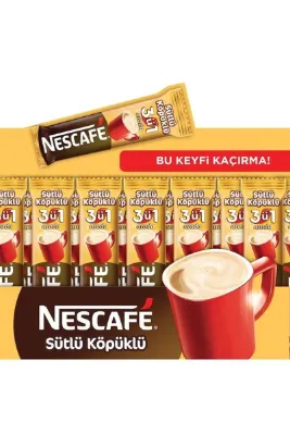 Nescafe Sütlü Köpüklü 18 gr X 56 Adet