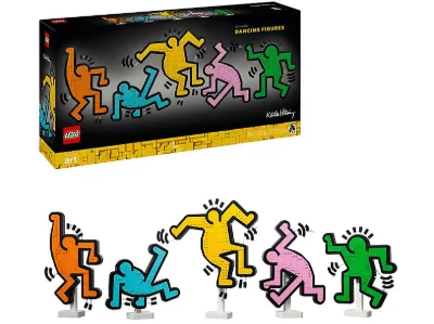LEGO Art Keith Haring – Dans Eden Figürler 31216
