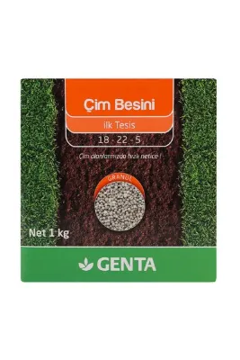 Genta Ilk Tesis Çim Gübresi 1 Kg