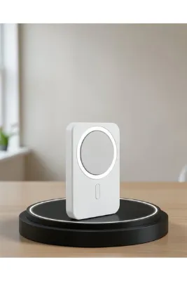 Manyetik Kablosuz Powerbank iPhone 12/13/14/15 Uyumlu Hızlı Şarj Ultra Hafif