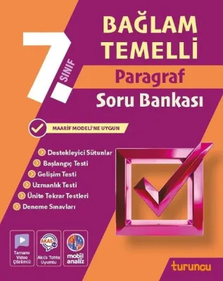 7. Sınıf Bağlam Temelli Paragraf Soru Bankası