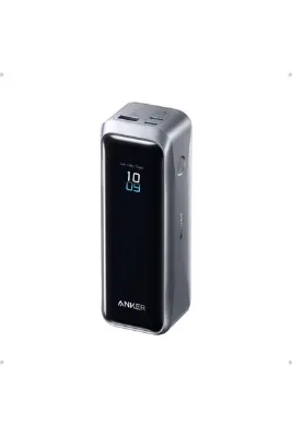 Anker Prime 20.100 mAh Power Bank, Taşınabilir Şarj Cihazı, 220W, LED Ekran, Siyah - A110B