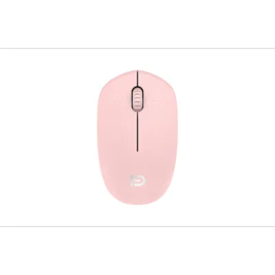 FD i210 Silient Key Wireless Mouse - Pembe