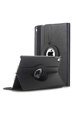 TEKNETSTORE Ipad 9. Nesil 2021 10.2 Inç Tablet Standlı 360° Dönebilen Deri Kılıf Leather Case Tam Uyumlu