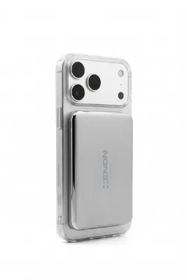 Xenon Smart Kablosuz Powerbank 15W 5000 Mah, Manyetik, 22.5W PD USB-C, İnce Alüminyum Gövde (X6440)