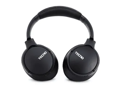 TECNO MOBILE Nightingale-N1 Extra Bass Kablosuz Kulak Üstü Kulaklık Siyah