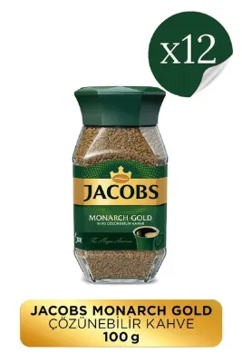 Jacobs Monarch Gold 100 G ( 12 ADET )