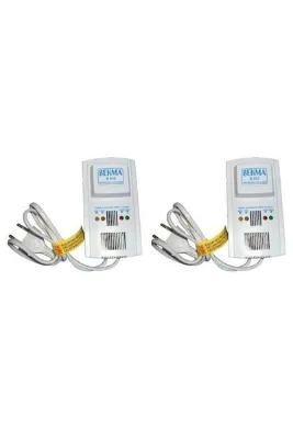 SEKMA (2 Adet) S-092 Doğalgaz Alarm Dedektörü Gaz Alarm Cihazı Lpg Alarm Uyandırıcı