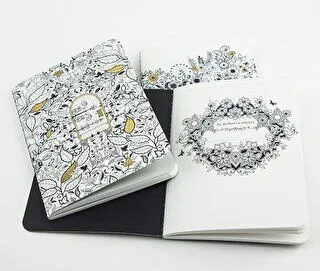 Esrarengiz Bahçe Üçlü Mini Defter