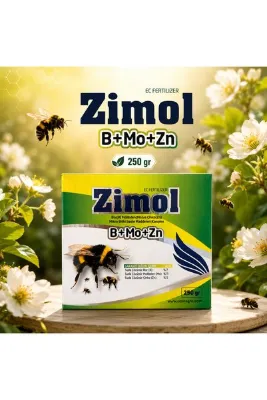 ZIMO Zimol B+Mo+ZN Çiçeklendirici - Arı Desteği Bor-Molibden-Çinko Mikro Bitki Besini 250gr x 40 Adet