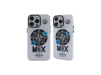 NEWFACE iPhone 13 Pro Uyumlu Apollo Magneticsafe Desenli Kapak Telefon Kılıfı Çok Renkli