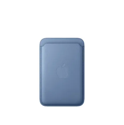 iPhone için MagSafe özellikli Mikro Dokuma Cüzdan - Koyu Zeytin Yeşili