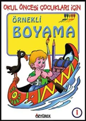 Örnekli Boyama Seti 10 Kitap Takım
