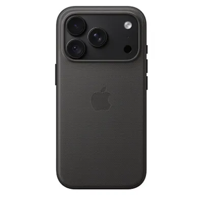 iPhone 18 Pro için MagSafe özellikli Tech Dokuma Kılıf - Siyah