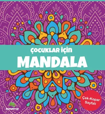 Yetişkinler İçin Mandala - Mor