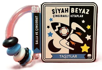 Siyah Beyaz Çıngıraklı Kitaplar - Taşıtlar