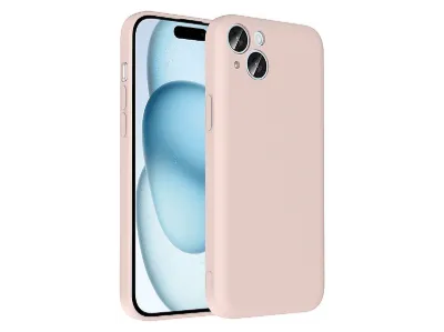 LOPARD iPhone 15 Plus Uyumlu Kamera Korumalı Kartlık Hazneli Vitra Kapak Telefon Kılıfı Çok Renkli