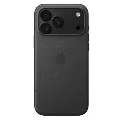 iPhone 18 Pro Max için MagSafe özellikli Tech Dokuma Kılıf - Siyah
