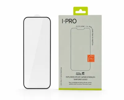 I·PRO iPhone 15 FullFit Temperli Cam Ekran Koruyucu