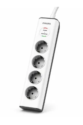 Philips Spn7040wa/62 Priz 4 Gm Ac,600j,3680w,2m Beyaz