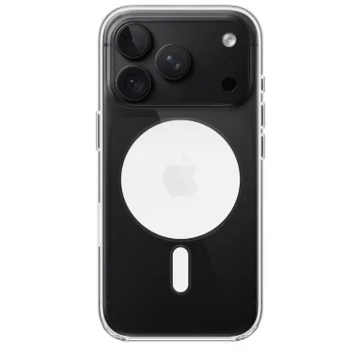 iPhone 18 Pro için MagSafe özellikli Şeffaf Kılıf