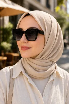 Daniel Klein Handmade Acetate UV400 Korumalı Siyah Renk Orijinal Kadın Güneş Gözlüğü 64 Ekartman DKGG7369C1