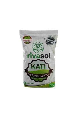 Rivasol 20 kg %100 Organik Katı Solucan Gübresi