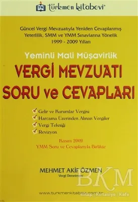 Yeminli Mali Müşavirlik Vergi Mevzuatı Soru ve Cevapları