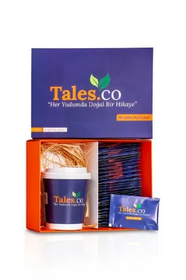 Talesco Tales.co Hindiba Kahvesi Doğal, Kafeinsiz, Pratik İçim Özel Bardak Hediyeli Premium Set