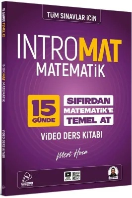 Tüm Sınavlar İçin IntroMat Matematik Video Ders Kitabı Mert Hoca