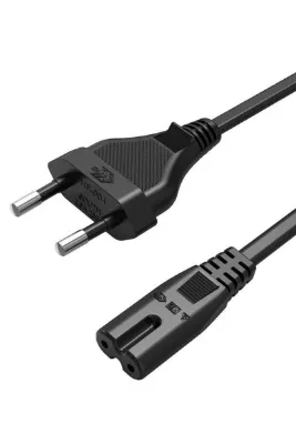 Rever 1.5mt Güç Kablosu Ps2/ps3/ps4/xbox One S/radyo/tv Uyumlu Power Elektrik Kablosu