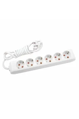 VİKO Multilet 6 lı 3 Metre Kablolu Grup Priz