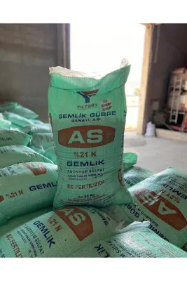GEMLİK GÜBRE Gemlik %21 Amonyum Sülfat Çim- Sebze- Meyve Gübresi Bitki Coşturan Azotlu Şeker Gübre 50 Kg