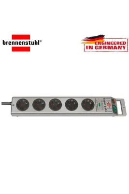 Brennenstuhl Super-Solid 13.500 mAh 5'li Akım Korumalı Priz
