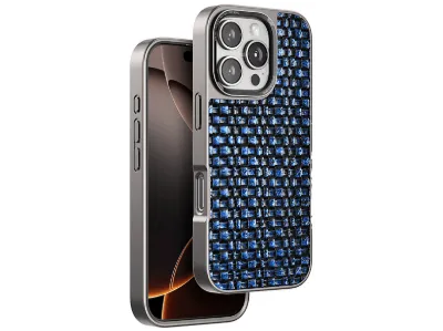 NEWFACE iPhone 16 Pro Uyumlu Brand Telefon Kılıfı Lacivert