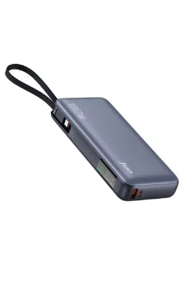 Juo 20000 Mah 130w Led Ekranlı Usb- A Type-c Kablolu Powerbank Taşınabilir Hızlı Şarj Cihazı