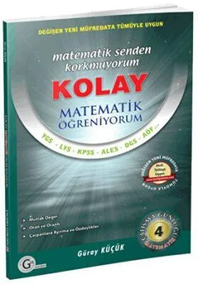 Kolay Matematik Öğreniyorum Çalışma Günlüğü 4