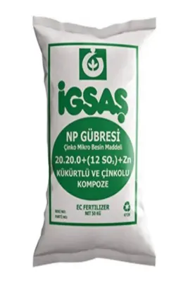 İGSAŞ 20.20.0 Npk Çinko Kükürt 50kg