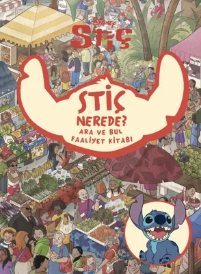 Disney Stiç - Stiç Nerede? Ara ve Bul Faaliyet Kitabı