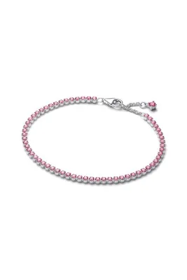 Pandora Pembe Küçük Tenis Bilekliği
