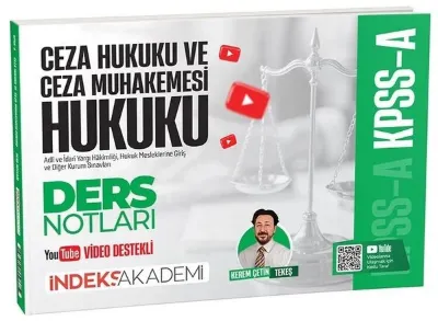 2026 KPSS A Grubu Ceza Hukuku ve Ceza Muhakemesi Hukuku Video Ders Notları