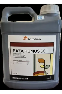 bazachem BAZA HUMUS SC 5LT(KÖKLENDİRİCİ TOPRAK DÜZENLEYİCİ HUMİK+FULVİK ASİT)